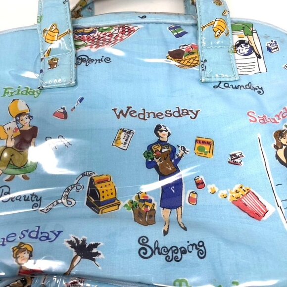 Nick & Nora 1950's Retro Inspired A Woman's Days Cosmetic Bags (3) Travel - Picture 4 of 16